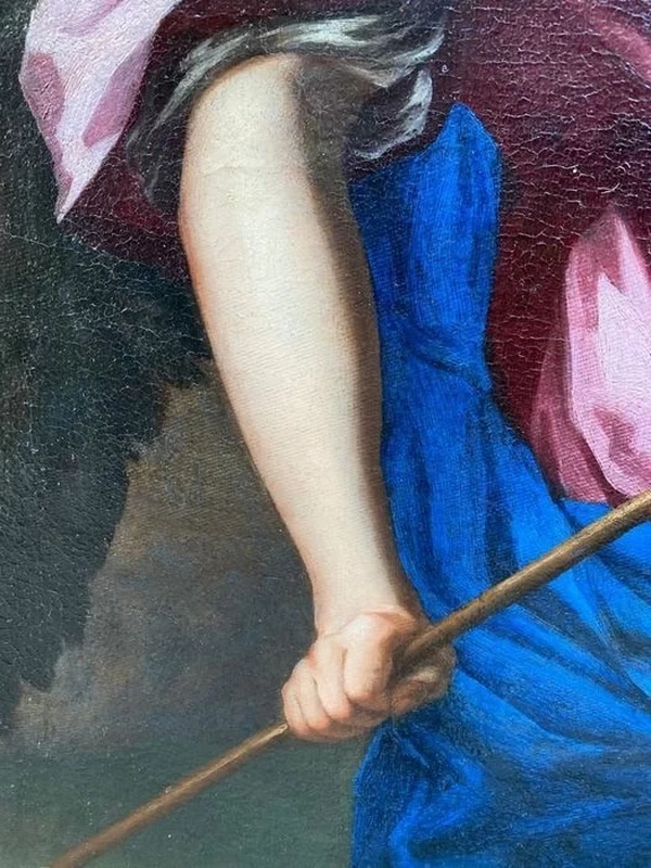 Abramo e gli angeli - dettaglio